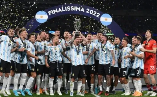A la FIFA no le importó mucho los festejos de Messi y compañía frente a Italia y valoró la Finalissima como un simple amistoso.