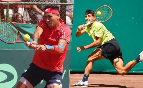 Tabilo y Garin han tenido un mal comienzo en la temporada de pasto. | Foto: Agencia Uno y Getty