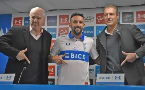 Mauricio Isla mostró su satisfacción de llegar a Universidad Católica. (Foto: @Cruzados)