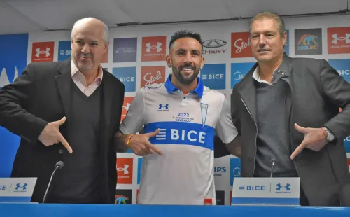 Mauricio Isla en su presentación en la UC.