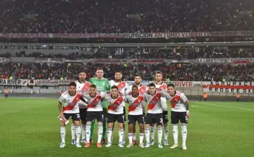 Paulo Díaz fue incluido en la formación titular. (Foto: @RiverPlate)