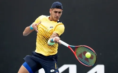 Tabilo triunfó en su debut en Wimbledon, pero tuvo que luchar. | Foto: Getty