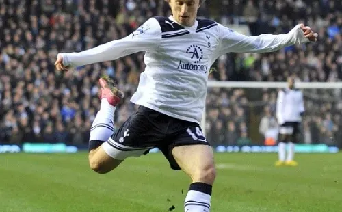 Juventud: Luka Modric en Tottenham, el mejor jugador en la carrera de Gustavo Poyet como DT. (Foto: Getty Images)