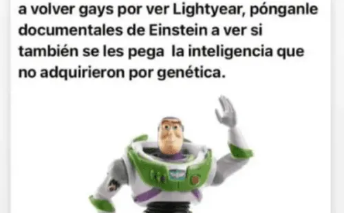 Ricky Martin también reacciona ante la polémica de Lightyear.(Foto: Instagram)