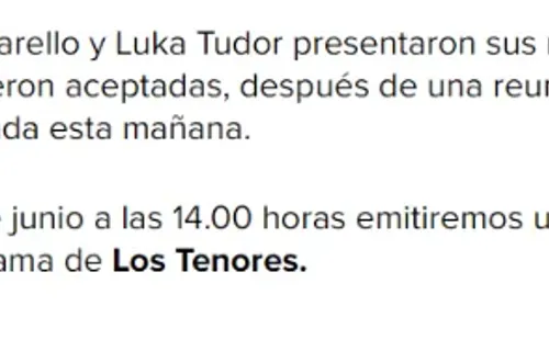 El comunicado de Radio ADN