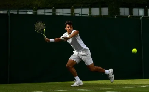 Gago se prepara para debutar en Wimbledon. | Foto: Getty