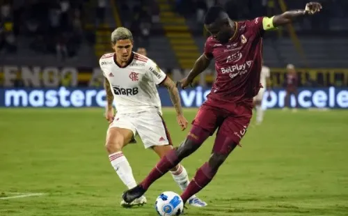 El Tolima y Rodrigo Ureña sufrieron derrota con golazo ante Flamengo en la Copa Libertadores.