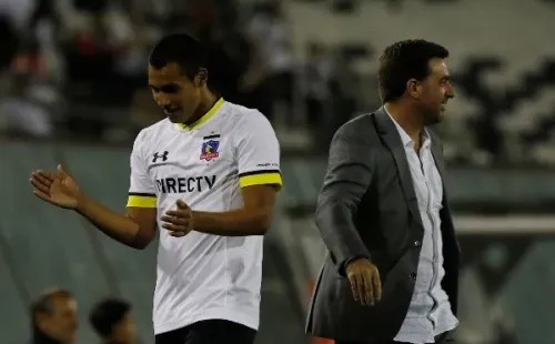 Morales debutó como profesional en Colo Colo el 21 de agosto de 2016, cuando Pablo Guede lo hizo ingresar en el minuto 61 del empate 2-2 ante Huachipato en Talcahuano. | Foto: Agencia Uno