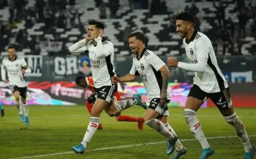 Pablo Solari volvió al gol y a sonreír con la camiseta de Colo Colo. Foto: Guille Salazar, RedGol.