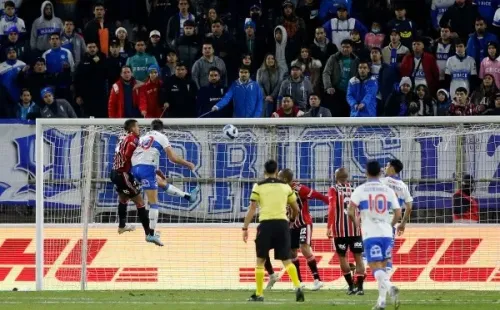 Diego Valencia marca el segundo de Universidad Católica vs Sao Paulo