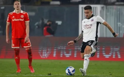 Zaldivia realizó un buen partido ante Inter de Porto Alegre (Agencia Uno)