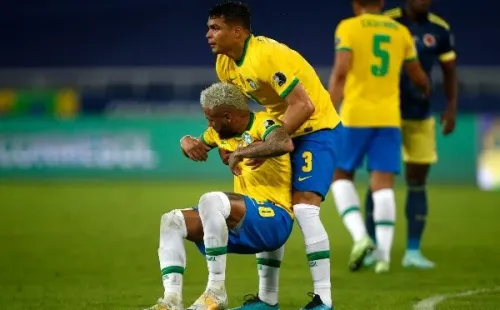 Thiago Silva quiere ver a Neymar en el Chelsea. Foto: Getty Images