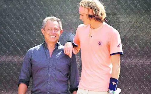 Pato Apey estuvo con Alexander Zverev desde sus comienzos en el tenis. | Foto: Archivo