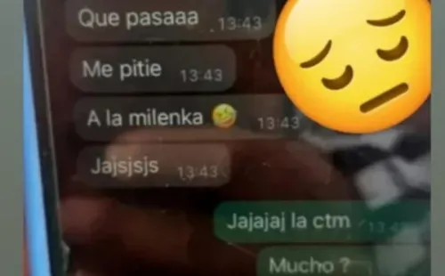 Milenka Gavilán denunció a Nicol Áquez de lesionarla en el minuto 4 del partido, con premeditación. (Captura)