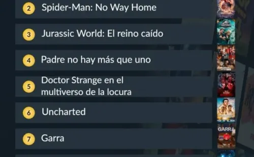 Las series y películas más vistas del streaming en junio.(Foto: JustWatch)