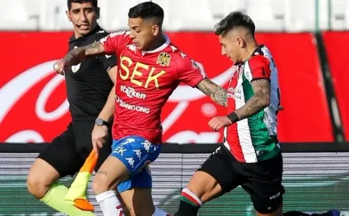 Unión Española no pudo con Palestino y cedió el liderato a Colo Colo. Foto: Comunicaciones U. Española