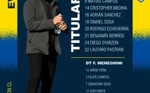 Formación de Everton.