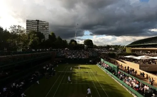 Tabilo y Peralta cayeron en primera ronda de dobles en Wimbledon. | Foto: Getty