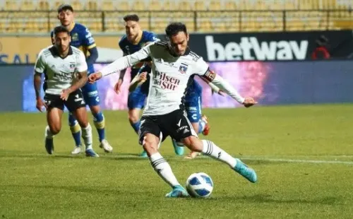 El gol de Gabriel Suazo ante Everton deja a Colo Colo como el puntero exclusivo enel inicio de la segunda rueda. Foto: Comunicaciones Colo Colo