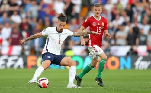Kalvin Phillips, nuevo refuerzo del Manchester City, registra 23 partidos en la selección de Inglaterra. Foto: Getty Images.