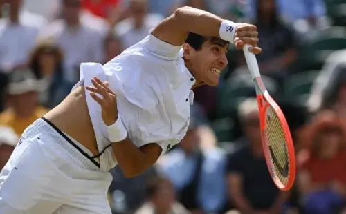 Garin la rompió en Wimbledon y ahora espera por Kyrgios. | Foto: Getty