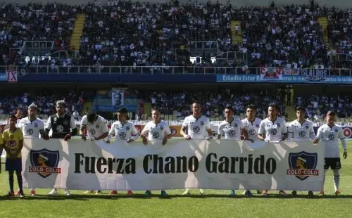 Colo Colo ha expresado constantemente su apoyo a Garrido