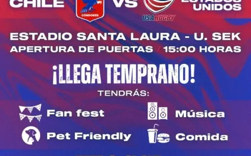 El Rugby chileno se prepara para una fiesta este sábado y enfrenta a Estados Unidos por la ida del repechaje al Mundial.