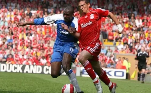 Mark González en su paso por el Liverpool. (Foto: Getty Images)