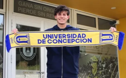 Simón Contreras en Universidad de Concepción