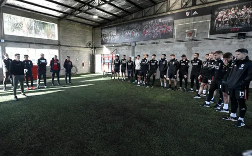 La despedida del plantel de River Plate.