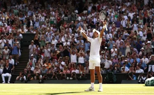 Novak Djokovic volvió a ser campeón en Wimbledon y ya suma 21 Grand Slam. Foto: Getty Images