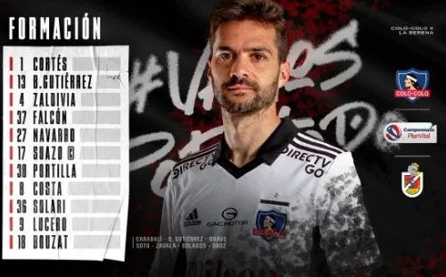 Formación de Colo Colo.