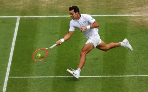 Garin se enfoca en sus próximos desafíos tras una gran actuación en Wimbledon. | Foto: Getty