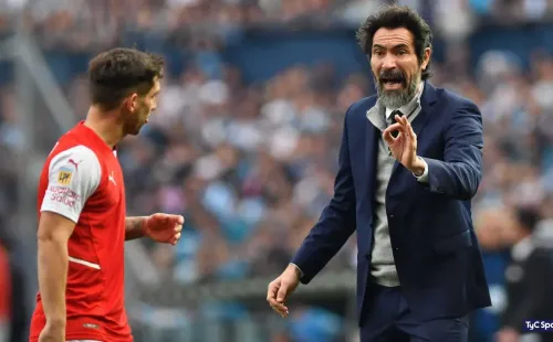 Domínguez completó 29 partidos en Independiente. Foto: TyC Sports.