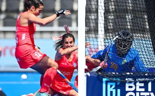 Un partido muy disputado tuvieron Las Diablas. Foto: @FIH_Hockey