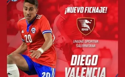 Gary Medel le desea éxito a Diego Valencia