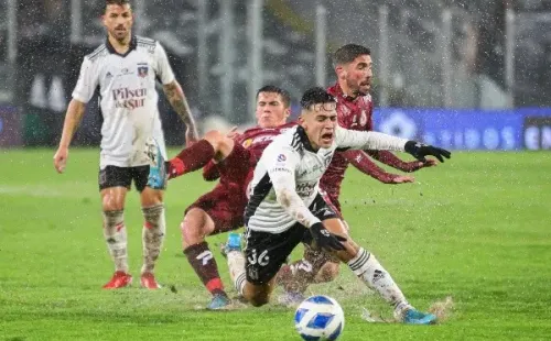 Solari jugó este domingo 10 de julio su último partido con Colo Colo. El Pibe se matriculó con uno de los tres goles del triunfo albo sobre La Serena, una anotación que a varios les recordó el gol salvador de la promoción ante Universidad de Concepción. | Foto: Agencia Uno