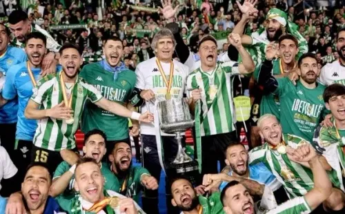 Manuel Pellegrini y su Betis quieren pelearlo todo en la temporada que viene. Foto: Getty Images