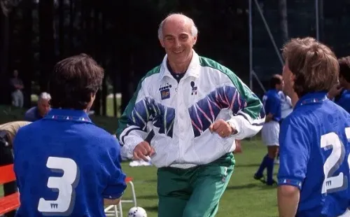 Arrigo Sacchi, DT de Italia en el Mundial de Estados Unidos 94: cree que Inter es favorito para ser campeón en la Serie A con Alexis en la banca.