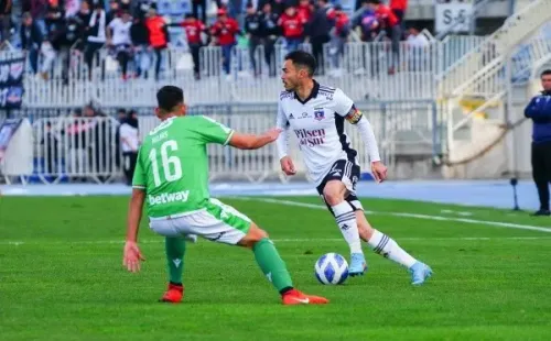 Gabriel Suazo en Audax Italiano vs Colo Colo