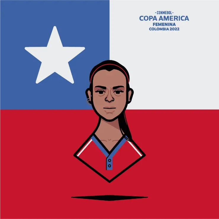 La selección chilena femenina disputa la CONMEBOL Copa América femenina 2022 en Colombia. (Foto: Copa América / CONMEBOL).