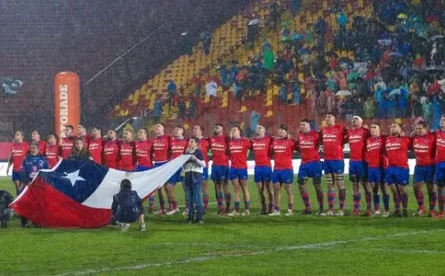 Chile vs Estados Unidos en el Estadio Santa Laura