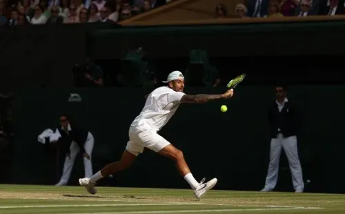 Nick Kyrgios prepara un documental junto a Netflix sobre su participación en Wimbledon 2022. | Foto: Getty
