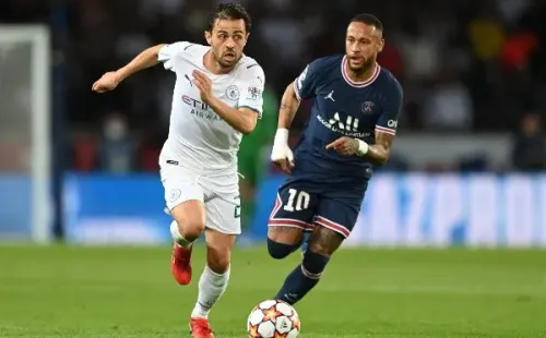 El PSG intentó cambiar a Neymar por Bernardo Silva con el Manchester City, pero no les fue bien. | Foto: Getty