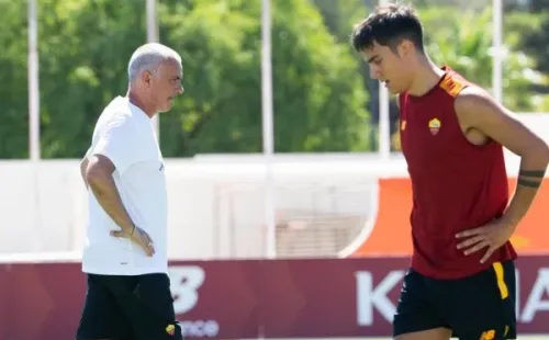 Paulo Dybala se integró a la pretemporada de la Roma bajo las órdenes de José Mourinho. Foto: Comunicaciones Roma.