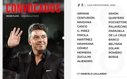 Los convocados de River Plate con Pablo Solari esperando por su debut.