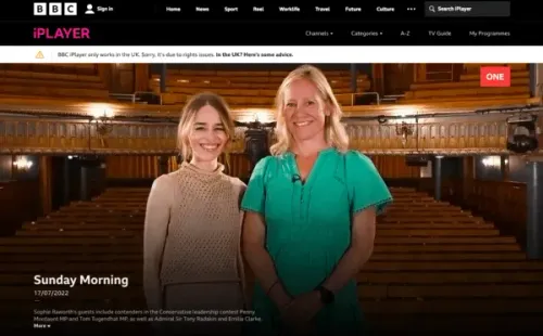 Emilia Clarke explica por qué no puede usar “gran parte” su cerebro.(Foto: BBC)