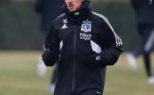 Marco Rojas espera pacientemente por su debut en Colo Colo. Foto: Comunicaciones Colo Colo.