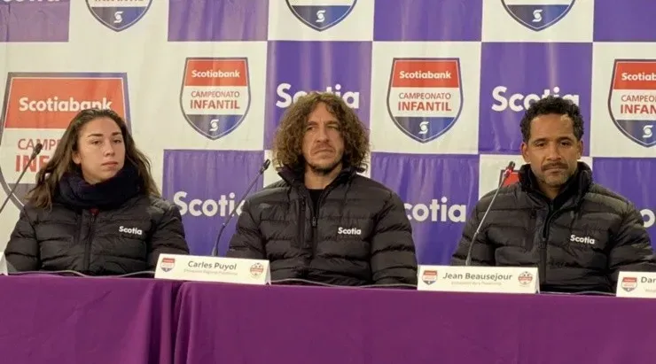 Con la presencia de la gran leyenda del FC Barcelona Carles Puyol, se realizó esta mañana el relanzamiento en Chile de la plataforma Scotiabank Fútbol Club