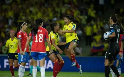 Chile vs Colombia en la Copa América femenina 2022
